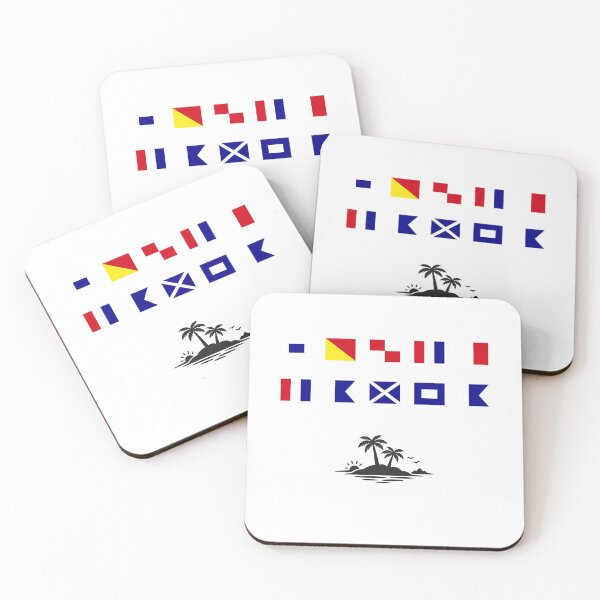 Item preview, South Tampa - Nautical Signal Flags designed and sold by AnchorsAwayCo.