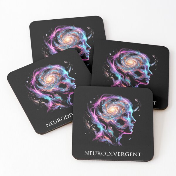 Item preview, Neurodivergent Cosmic Mind Galaxy Brain designed and sold by Dressed For  Duty.