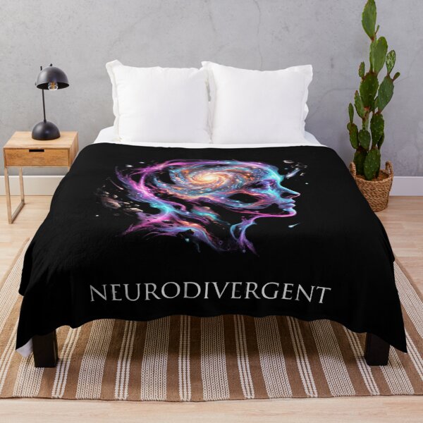 Item preview, Neurodivergent Cosmic Mind Galaxy Brain designed and sold by Dressed For  Duty.