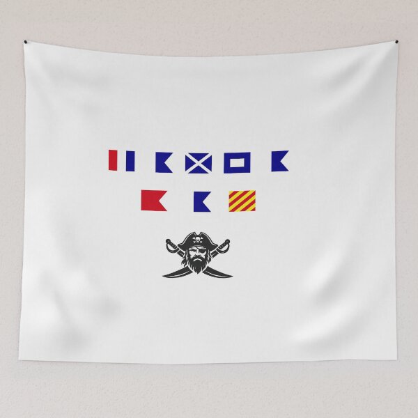 Item preview, Tampa - Nautical Signal Flags designed and sold by AnchorsAwayCo.