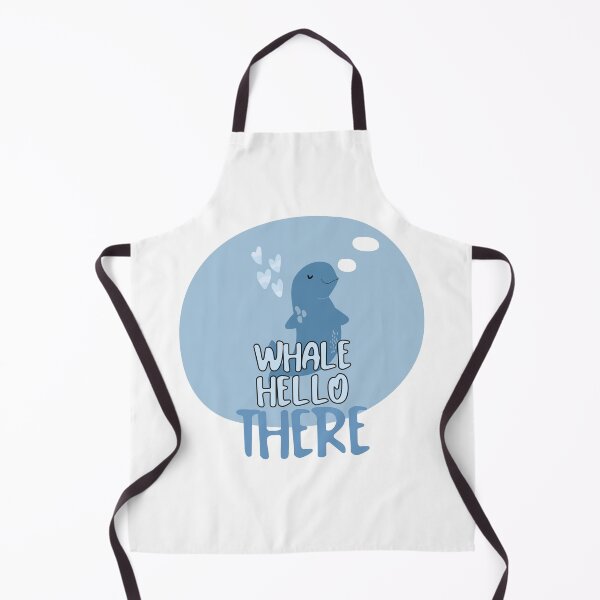 Item preview, Whale Hello There Cute Whale Pun Sticker Funny Ocean Animal Design designed and sold by NANursing.