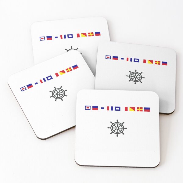 Item preview, Westshore - Nautical Signal Flags designed and sold by AnchorsAwayCo.
