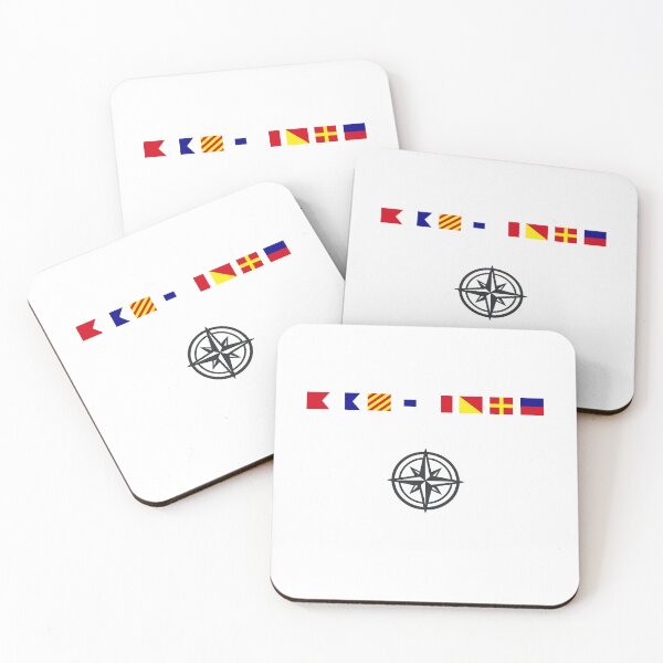 Item preview, Bayshore - Nautical Signal Flags designed and sold by AnchorsAwayCo.