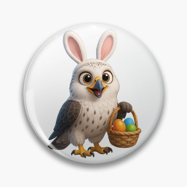 Item preview, Easter Gyrfalcon designed and sold by Sillytoe.