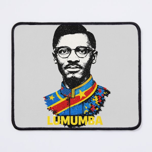 Item preview, Patrice Lumumba Vintage Revolutionary Portrait – Congo Independence Pan-African Leader Art designed and sold by Youngkev-arts.