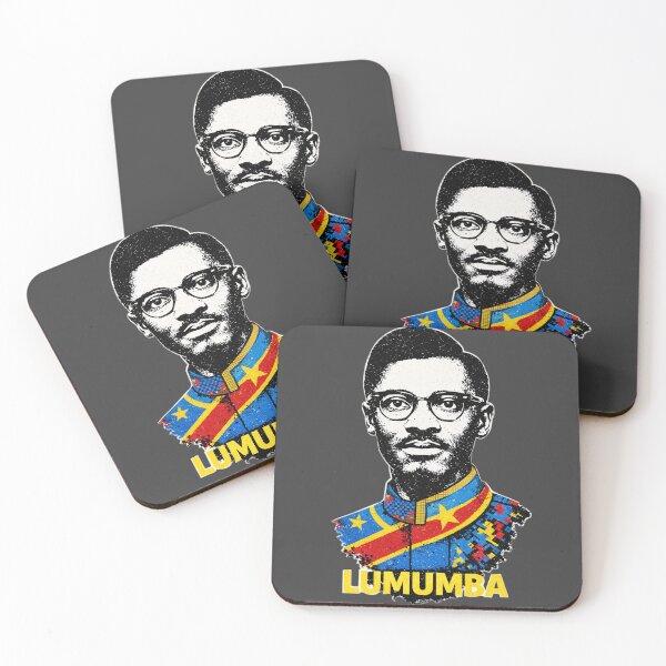 Item preview, Patrice Lumumba Vintage Revolutionary Portrait – Congo Independence Pan-African Leader Art designed and sold by Youngkev-arts.