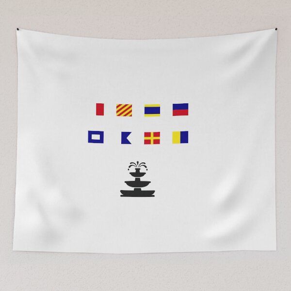 Item preview, Hyde Park - Nautical Signal Flags designed and sold by AnchorsAwayCo.