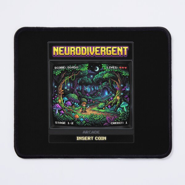 Item preview, Neurodivergent Gamer designed and sold by Dressed For Duty.