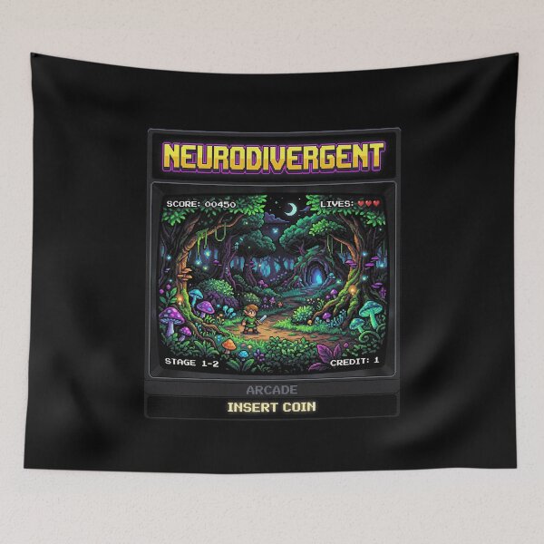 Item preview, Neurodivergent Gamer designed and sold by Dressed For  Duty.
