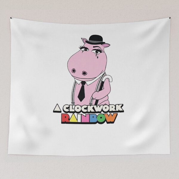 Item preview, Rainbow George Clockwork Orange Mashup Parody designed and sold by TshirtsOnline-.