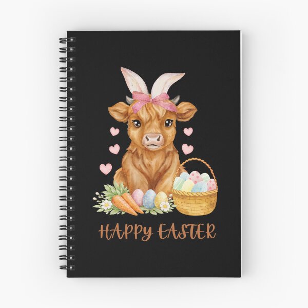 Item preview, Highland Cow Easter Bunny designed and sold by JRice66.