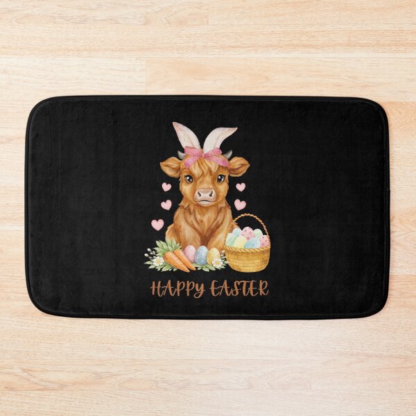 Item preview, Highland Cow Easter Bunny designed and sold by JRice66.