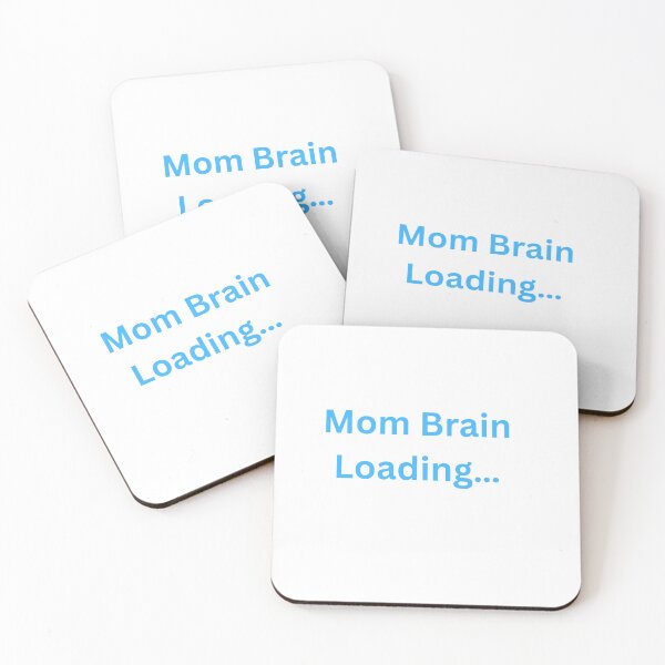 Item preview, Mom Brain Loading Funny Motherhood Shirt designed and sold by CozyMomDesigns.