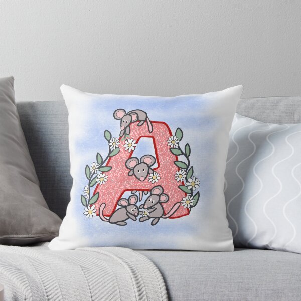 Item preview, Initial A cute animal art work designed and sold by MondayMouse.
