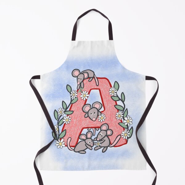 Item preview, Initial A cute animal art work designed and sold by MondayMouse.