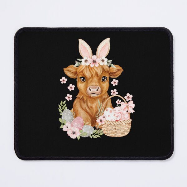 Item preview, Highland Cow Easter Bunny designed and sold by JRice66.
