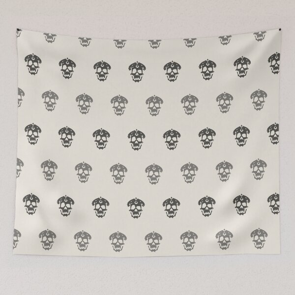 Item preview, Gothic Skull Pattern – Dark Minimal Bone Texture designed and sold by Alessandro Buffa Artist.