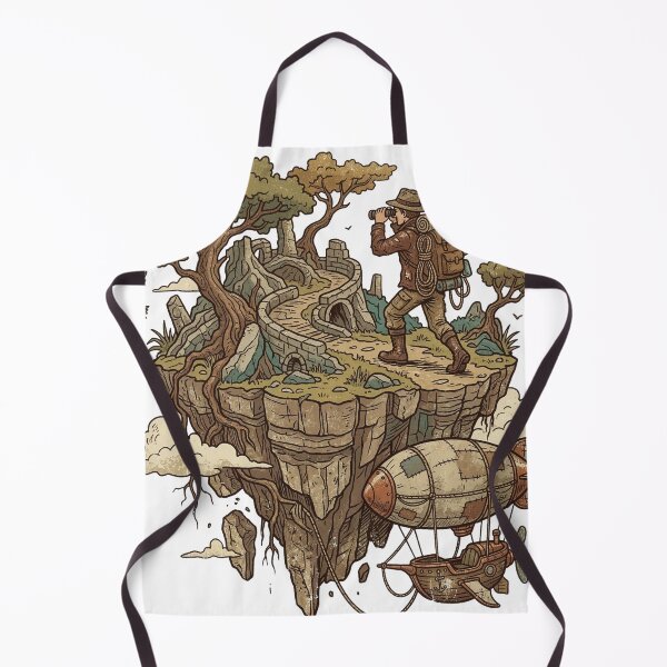 Item preview, Floating Island Travel – Fantasy Exploration Design designed and sold by pictranoosa.