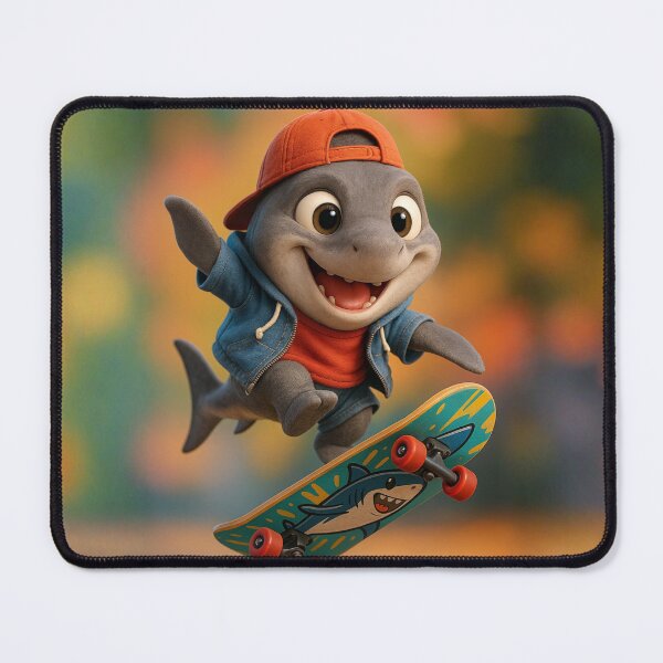 Item preview, Skater Salmon Shark  designed and sold by Sillytoe.