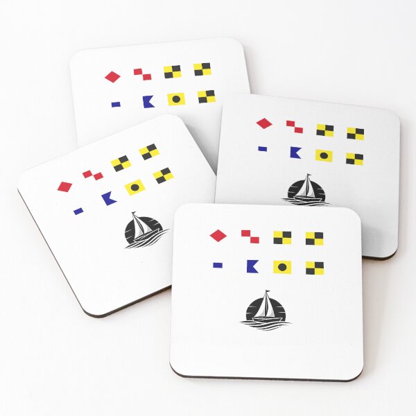 Item preview, Full Sail - Nautical Signal Flags designed and sold by AnchorsAwayCo.