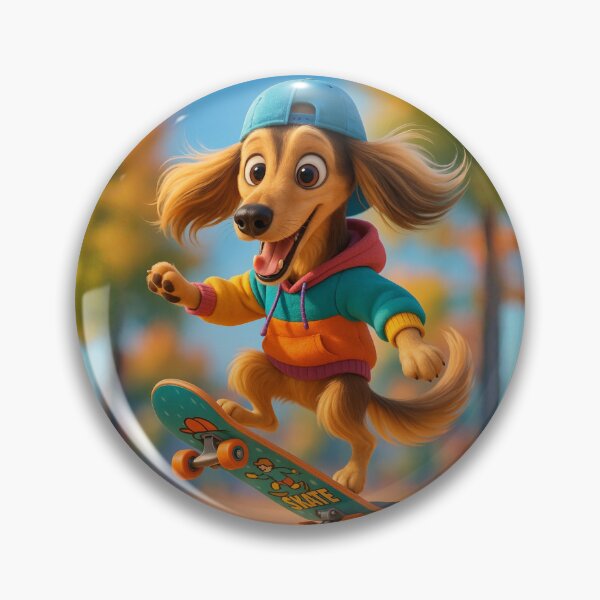 Item preview, Skater Saluki  designed and sold by Sillytoe.