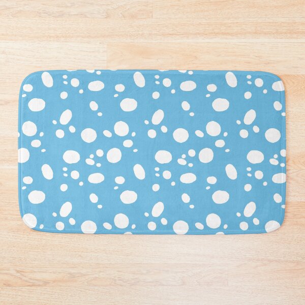 Item preview, Blue White Abstract Dot Pattern designed and sold by CMF Designs.
