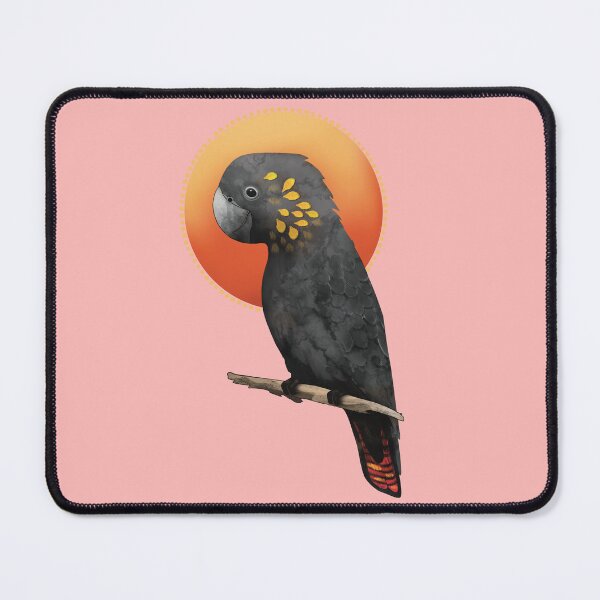 Item preview, Glossy Black Cockatoo Australian Animal designed and sold by Karin Taylor.