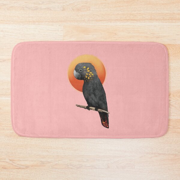 Item preview, Glossy Black Cockatoo Australian Animal designed and sold by Karin Taylor.