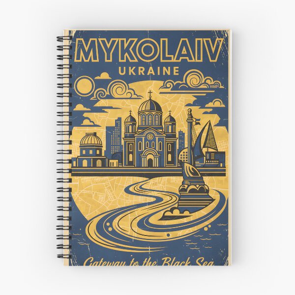 Item preview, Mykolaiv Ukraine Retro Vintage Travel Souvenir designed and sold by TravelersGems.