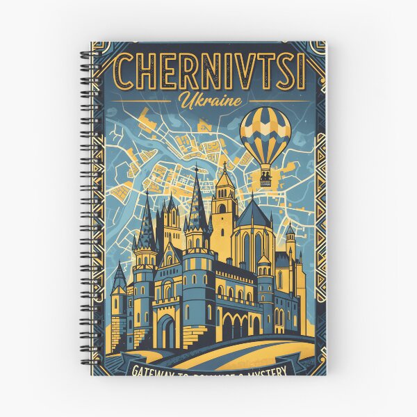 Item preview, Chernivtsi Ukraine Retro Vintage Travel Souvenir designed and sold by TravelersGems.