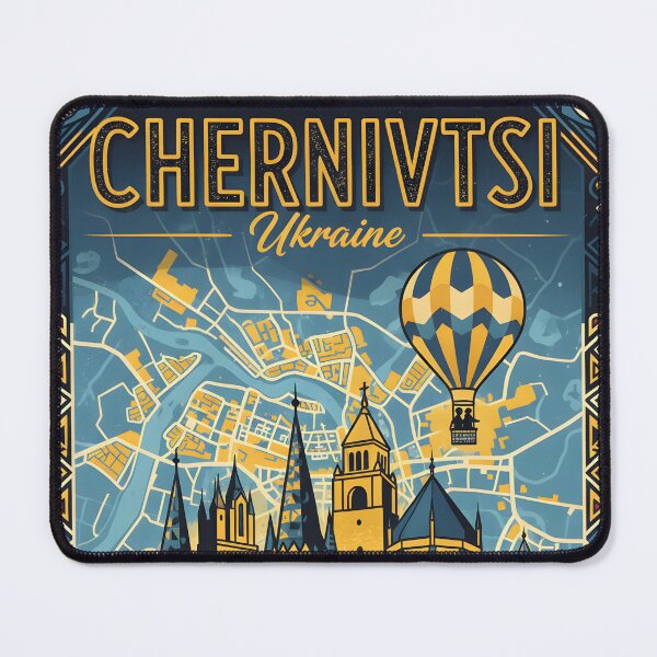 Item preview, Chernivtsi Ukraine Retro Vintage Travel Souvenir designed and sold by TravelersGems.