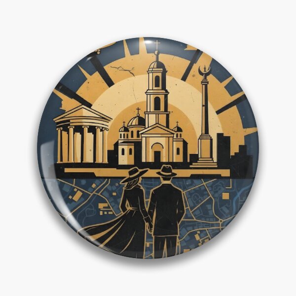 Item preview, Poltava Ukraine Retro Vintage Travel Souvenir designed and sold by TravelersGems.