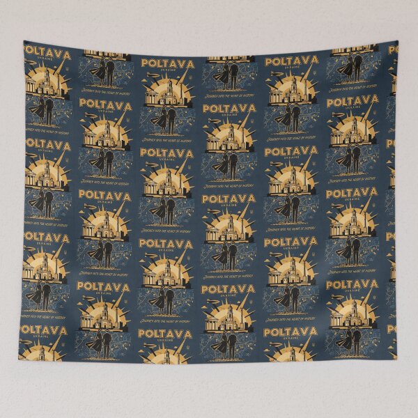 Item preview, Poltava Ukraine Retro Vintage Travel Souvenir designed and sold by TravelersGems.