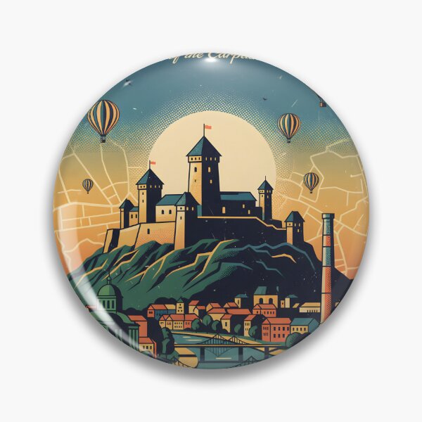Item preview, Mukachevo Ukraine Retro Vintage Travel Souvenir designed and sold by TravelersGems.