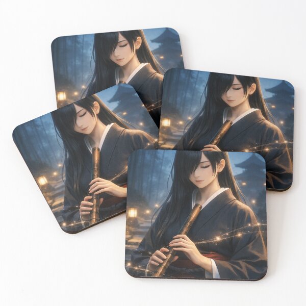 Item preview, Otoha Zen Garden Night – Sound Guardian Japanese Art designed and sold by OtohaStudio.