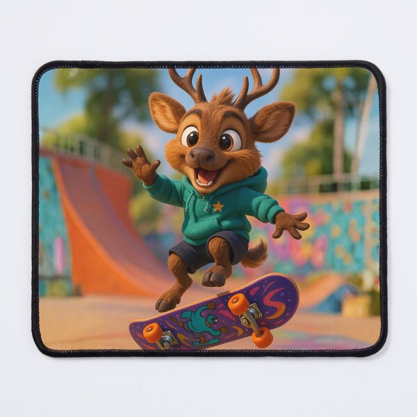 Item preview, Skater Sambar Deer designed and sold by Sillytoe.
