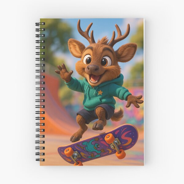 Item preview, Skater Sambar Deer designed and sold by Sillytoe.