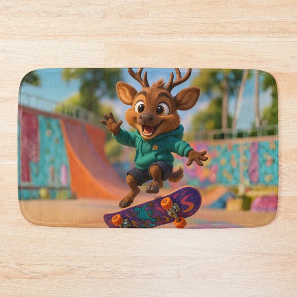 Item preview, Skater Sambar Deer designed and sold by Sillytoe.