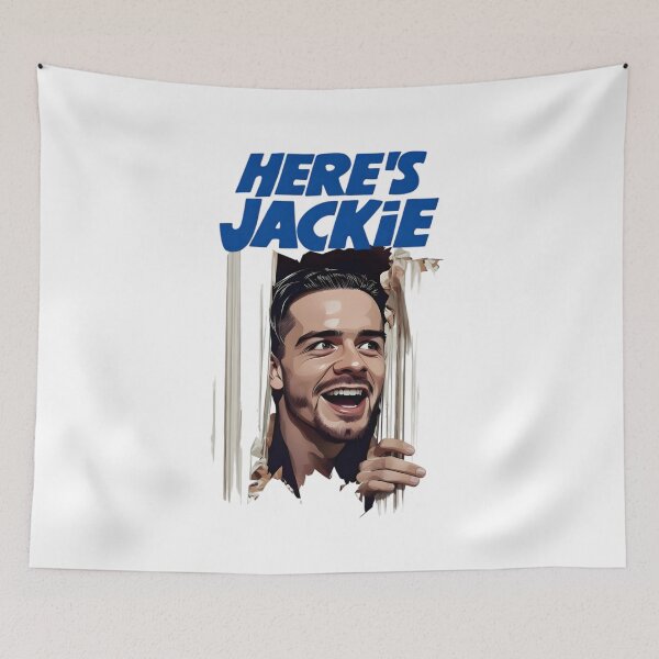 Item preview, Here's Jackie: The Ultimate Jack Grealish Fan Graphic designed and sold by TshirtsOnline-.