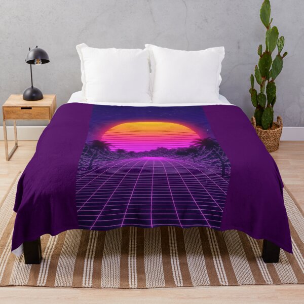 Item preview, Retro Synthwave Sunset Drive with Palm Trees designed and sold by powersunlight.