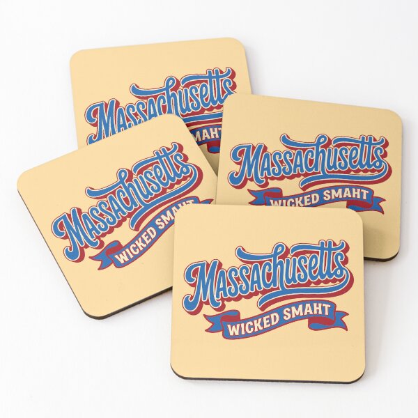 Item preview, Massachusetts Wicked Smaht - Retro State Pride designed and sold by Cozy-Old-Pub.