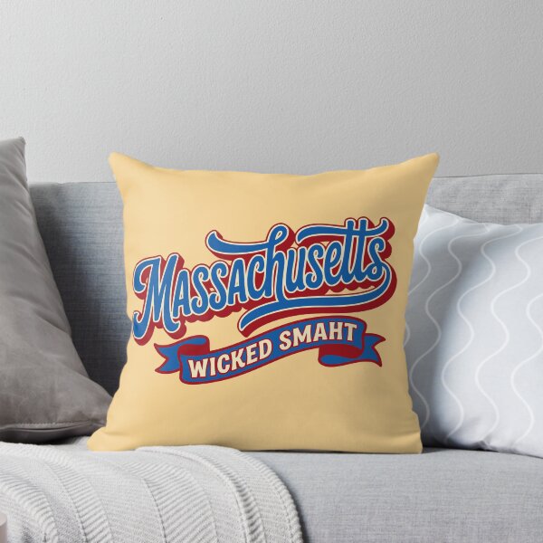 Item preview, Massachusetts Wicked Smaht - Retro State Pride designed and sold by Cozy-Old-Pub.