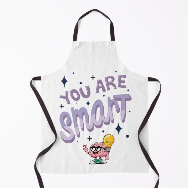 Item preview, You Are Smart Cute Brain Illustration designed and sold by FunSticky14.