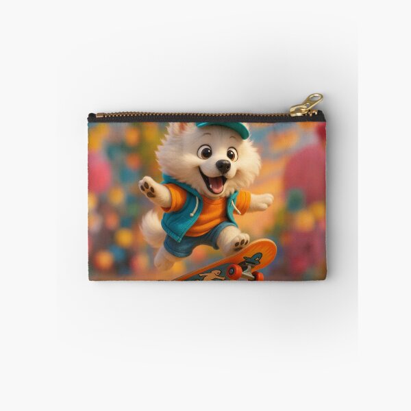 Item preview, Skater Samoyed designed and sold by Sillytoe.