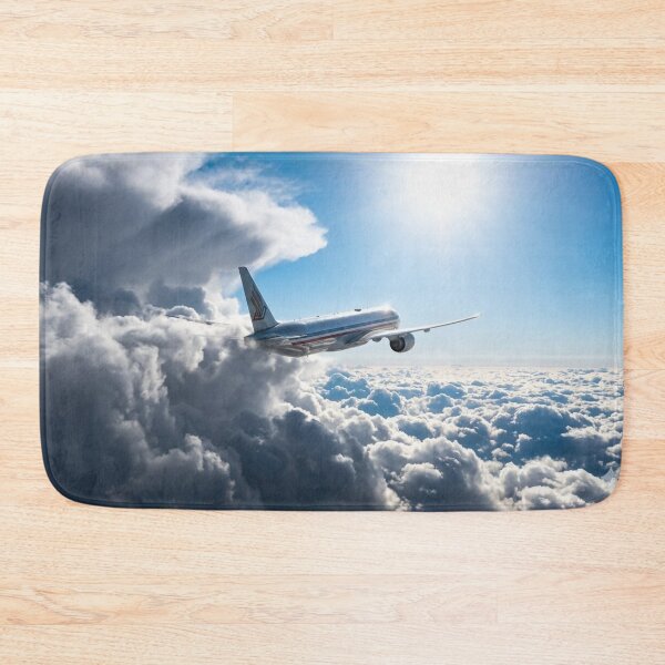 Item preview, Passenger Jet Breaking breaking through clouds designed and sold by EMairplanes.