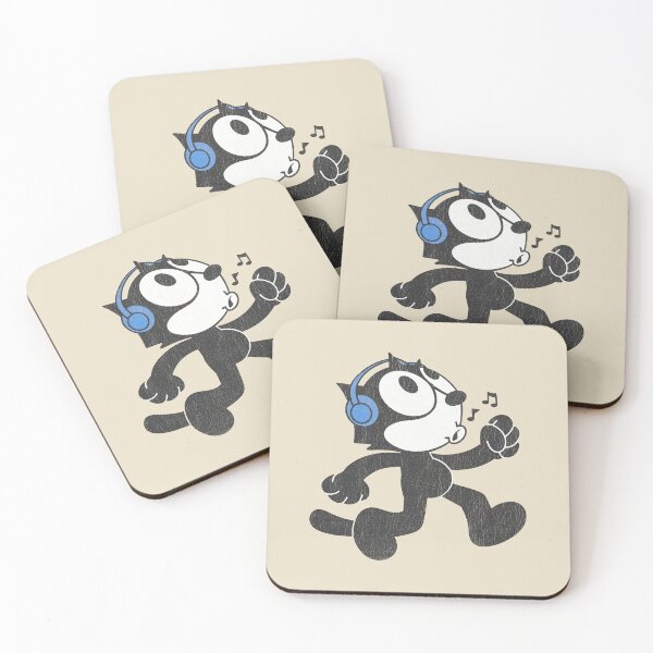 Item preview, Felix The Cat Listening Music designed and sold by oran9e.