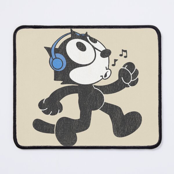 Item preview, Felix The Cat Listening Music designed and sold by oran9e.