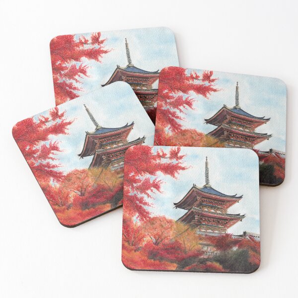 Item preview, Koyasu Pagoda, Kyoto designed and sold by elameladesigns.