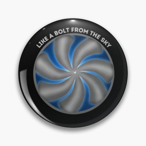 Item preview, Blue Lightning Logo designed and sold by Amelia Bates.