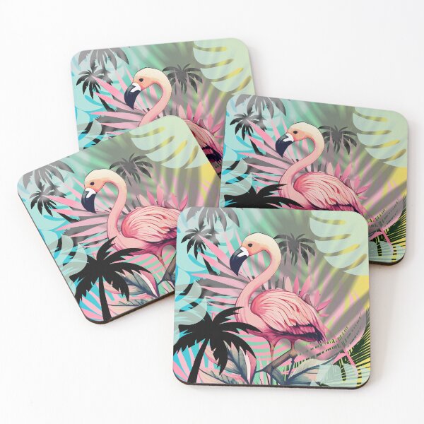 Item preview, Tropical Flamingo II designed and sold by ArtByTrishiaK.